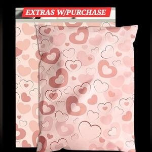 NWT - 15ct. 14.5x19 Polymailers Bonus: Random Thank You Cards/Stickers